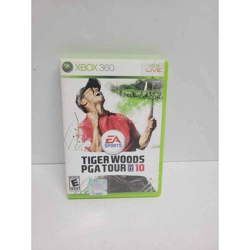 Tiger Woods PGA Tour 10 Microsoft Xbox‎ 360 EA Sports Golf Video Game 2009 NTSC